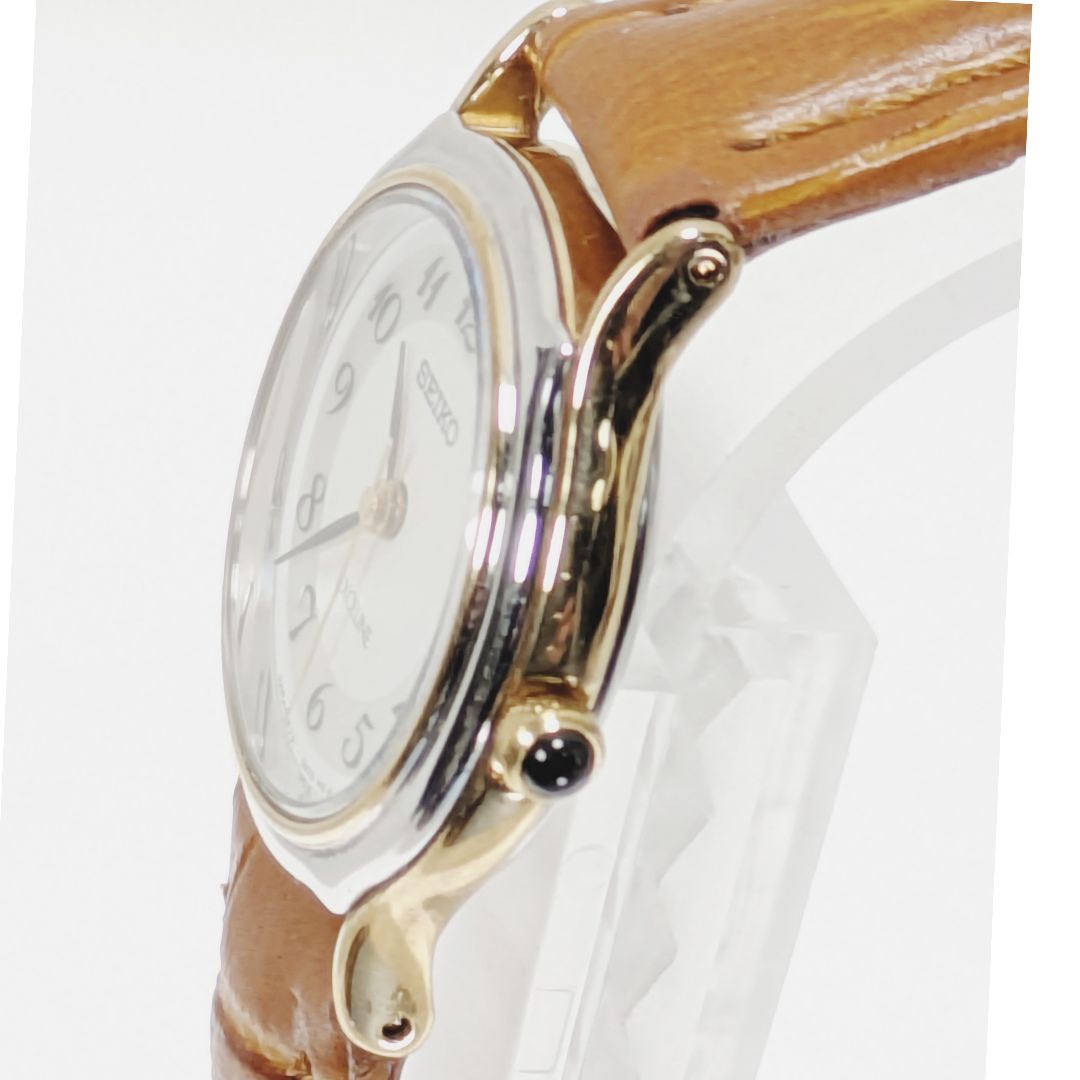 Seiko Exceline Analog Quartz Women Battery & Band Replaced Working Item
