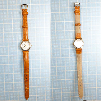 Seiko Exceline Analog Quartz Women Battery & Band Replaced Working Item