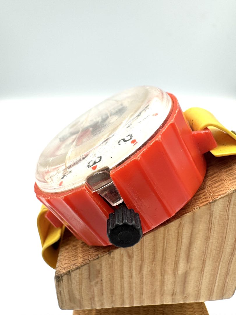 Disney mickey Analog Mechanical (Manual) Men Vintage Marx Toys Mouse 1977 Manual Winding Watch
