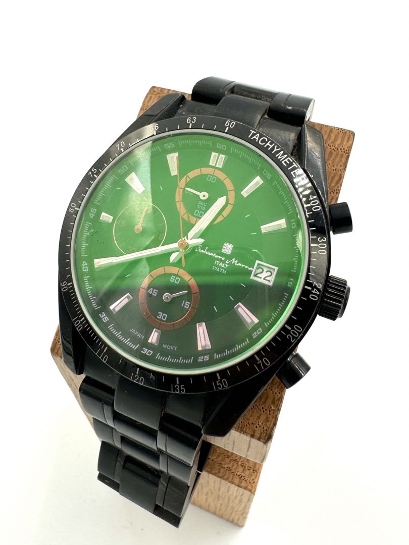 Salvatore Marra Analog Quartz Men Chronograph Watch