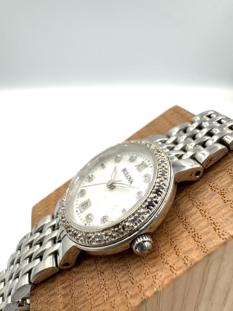 Bulova Analog Quartz Women Watch For Parts