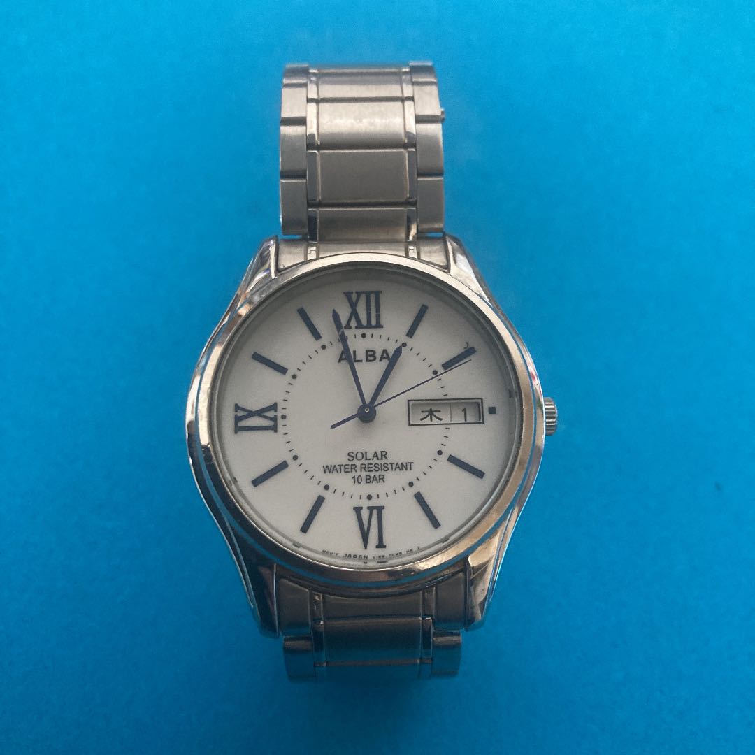 Seiko Alba Riki V158-0CK8 Analog Quartz Men