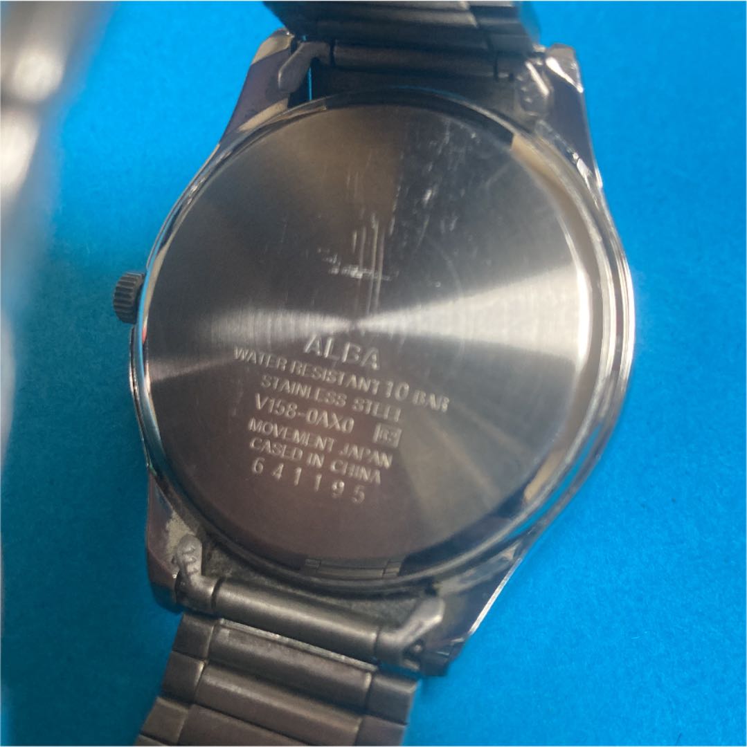 Seiko Alba Riki V158-0CK8 Analog Quartz Men