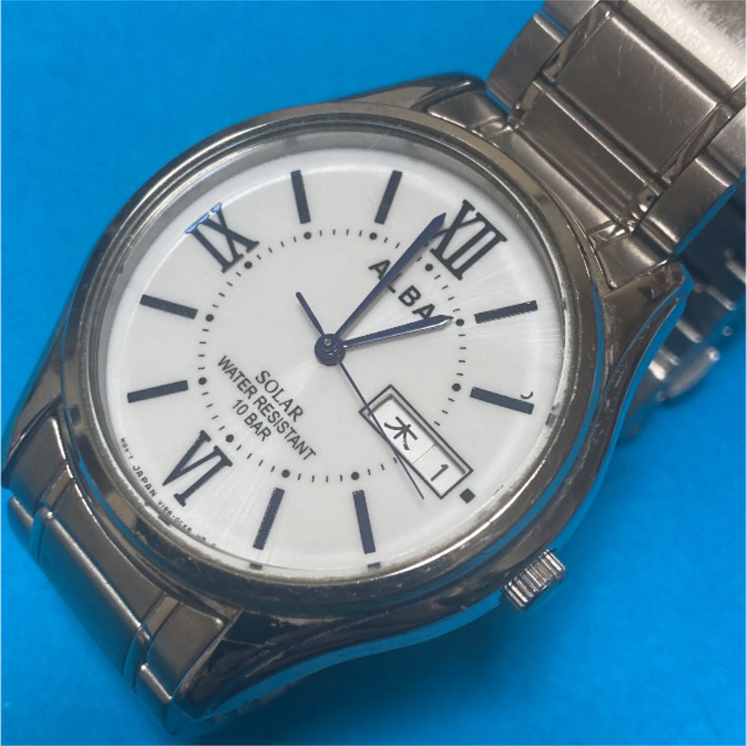 Seiko Alba Riki V158-0CK8 Analog Quartz Men