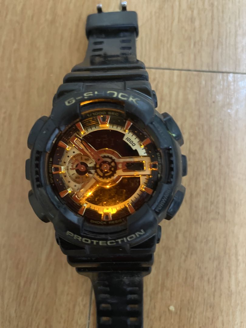 G-shock GA GA-110GB Digital-Analog Quartz Men -110Gb