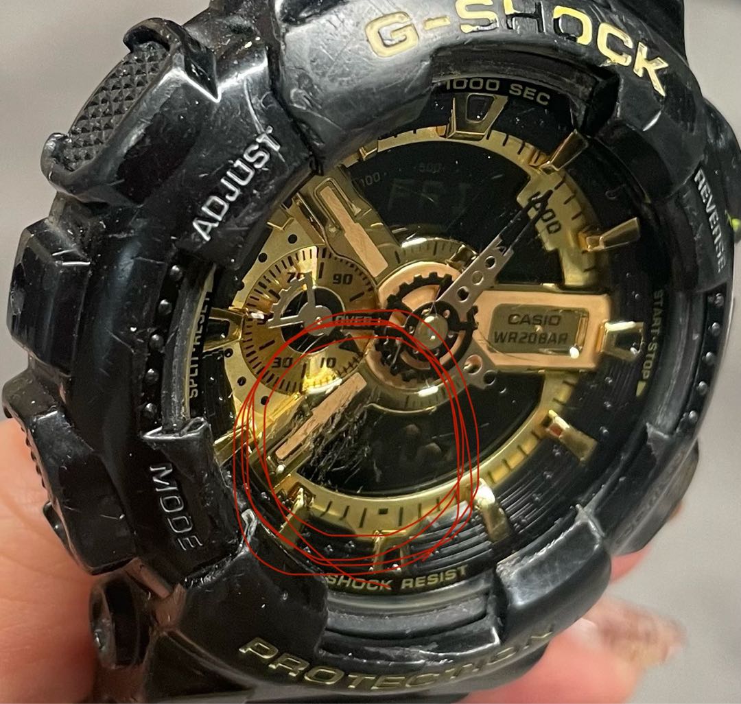 G-shock GA GA-110GB Digital-Analog Quartz Men -110Gb