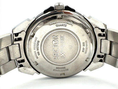 Sector Analog Quartz Men Expander Chronograph Watch