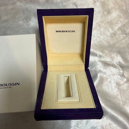 Men Mauboussin Watch Empty Box