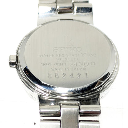 Seiko lk/lukia Analog Quartz Women Lukia 10 Diamonds Battery Replaced Working Item