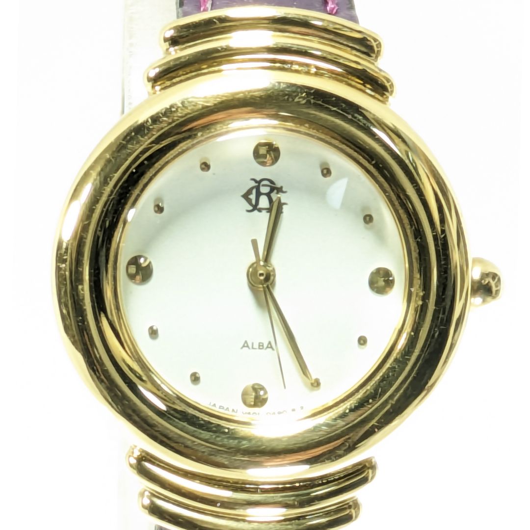 Seiko Alba Analog Quartz Women Battery Replaced Working Item