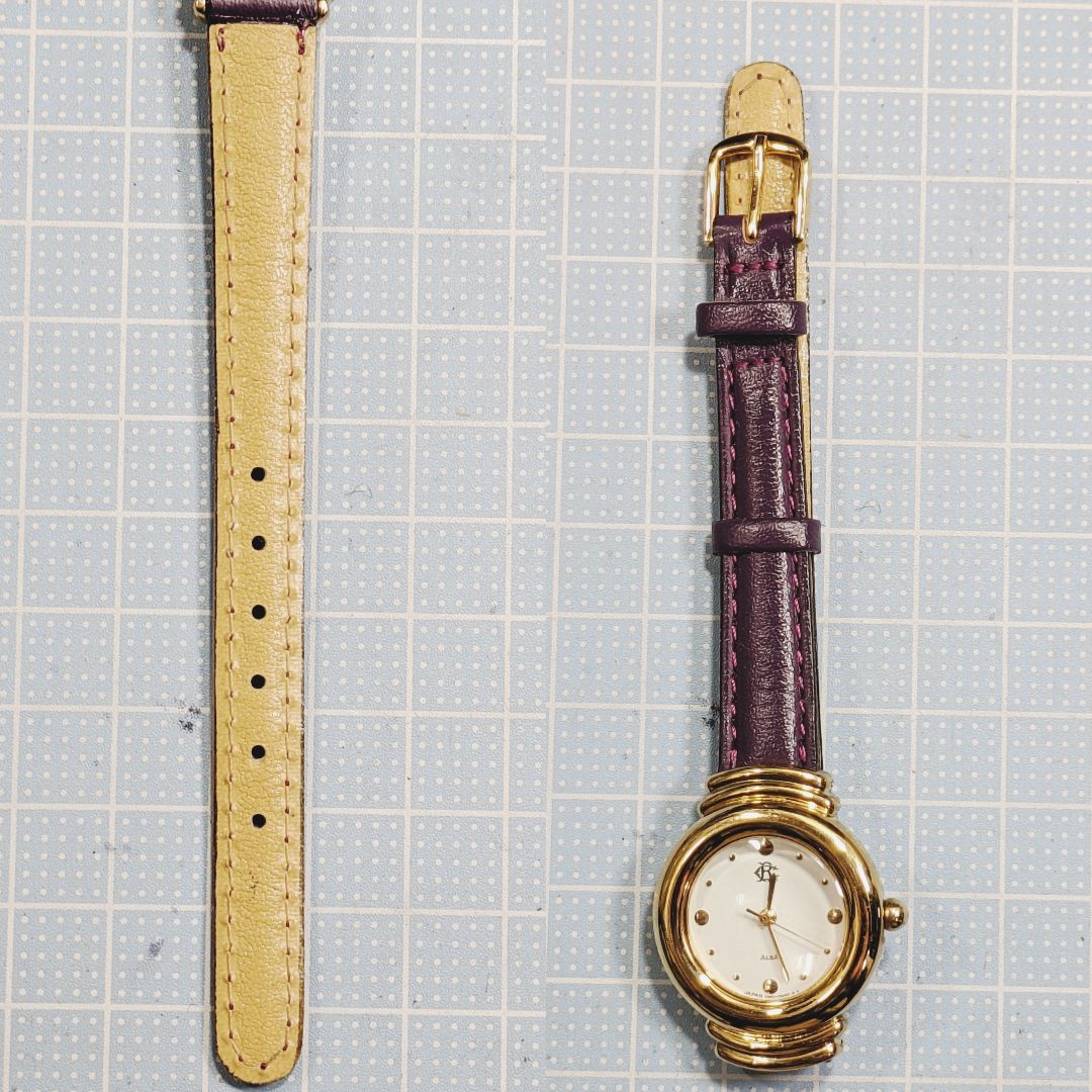Seiko Alba Analog Quartz Women Battery Replaced Working Item