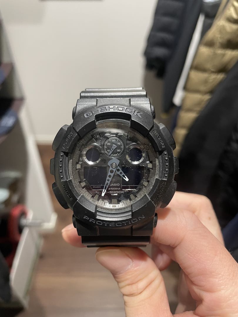 G-shock GA GA-100 Digital-Analog Quartz Men -100