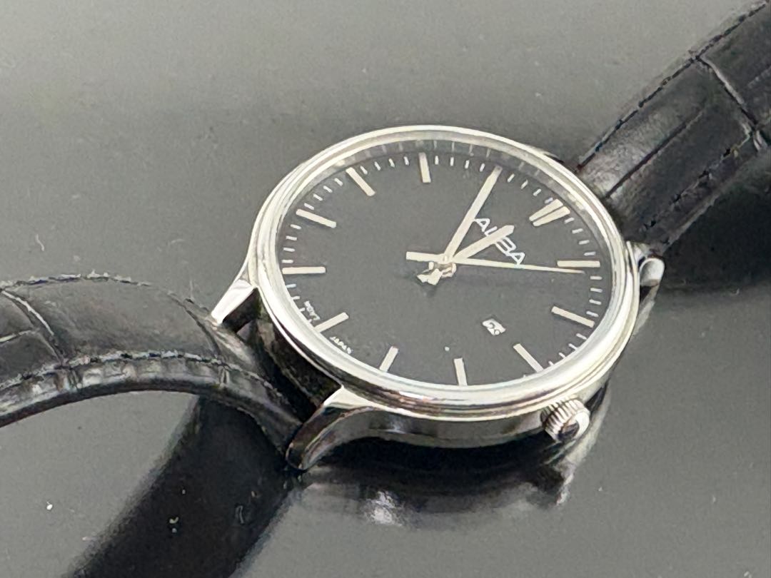 Seiko Alba VJ22-KR90 Analog Quartz Women Watch Women'S Battery Replaced