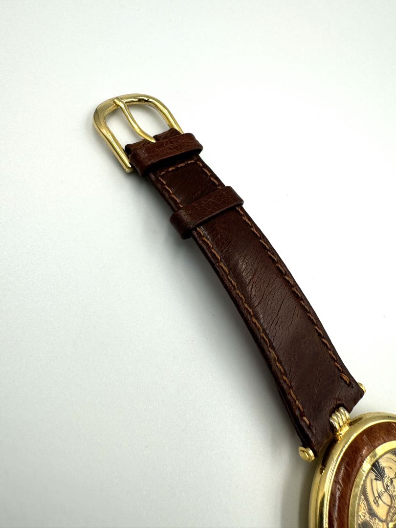 Dejuno Digital-Analog Mechanical (Manual) Men Skeleton Manual Winding Watch