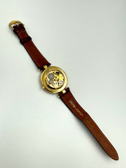 Dejuno Digital-Analog Mechanical (Manual) Men Skeleton Manual Winding Watch