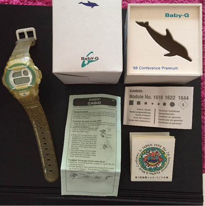 G-Shock Baby-G ICERC dolphin whale Digital Quartz Women