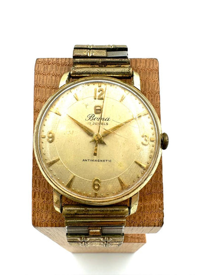 Boma Analog Mechanical (Manual) Men 17 Jewels Manual Winding Watch