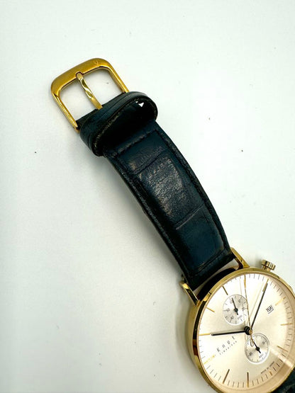 Knot Analog Quartz Men Timepiece Chronograph Watch