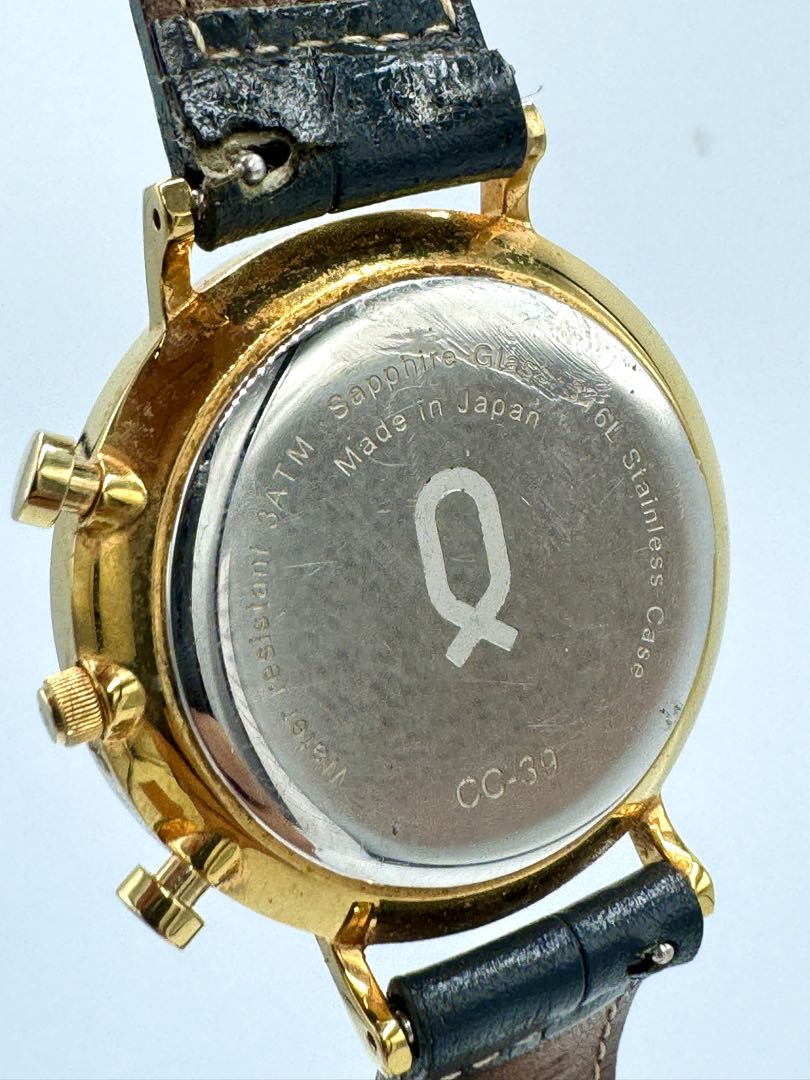 Knot Analog Quartz Men Timepiece Chronograph Watch