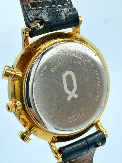 Knot Analog Quartz Men Timepiece Chronograph Watch