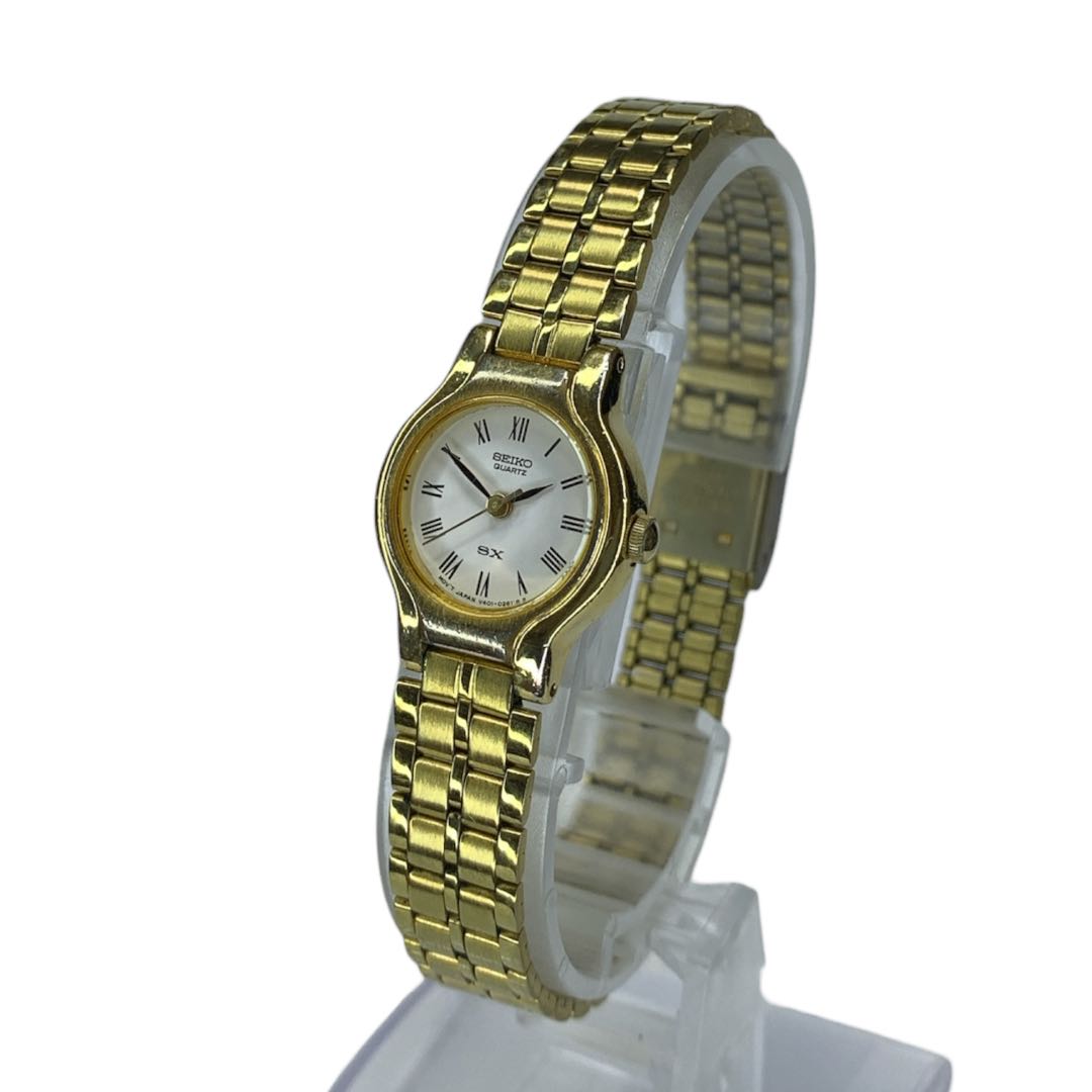 Seiko V410-0091 Analog Quartz Women Sx Watch Operation Confirmed