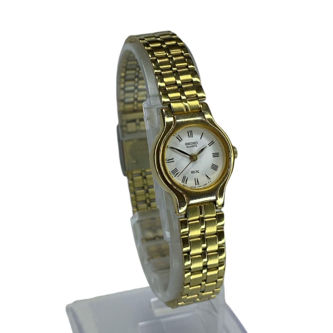 Seiko V410-0091 Analog Quartz Women Sx Watch Operation Confirmed