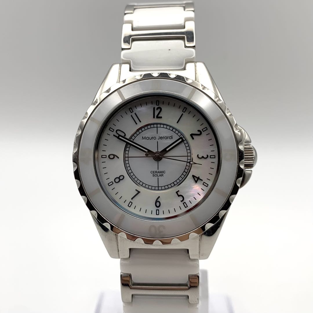 Mauro Jerardi Analog Solar Men マウロ・ジェラルディ マウロジェラルディ Watch