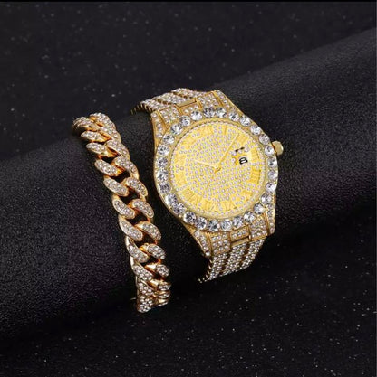Blingbling Analog Quartz Men