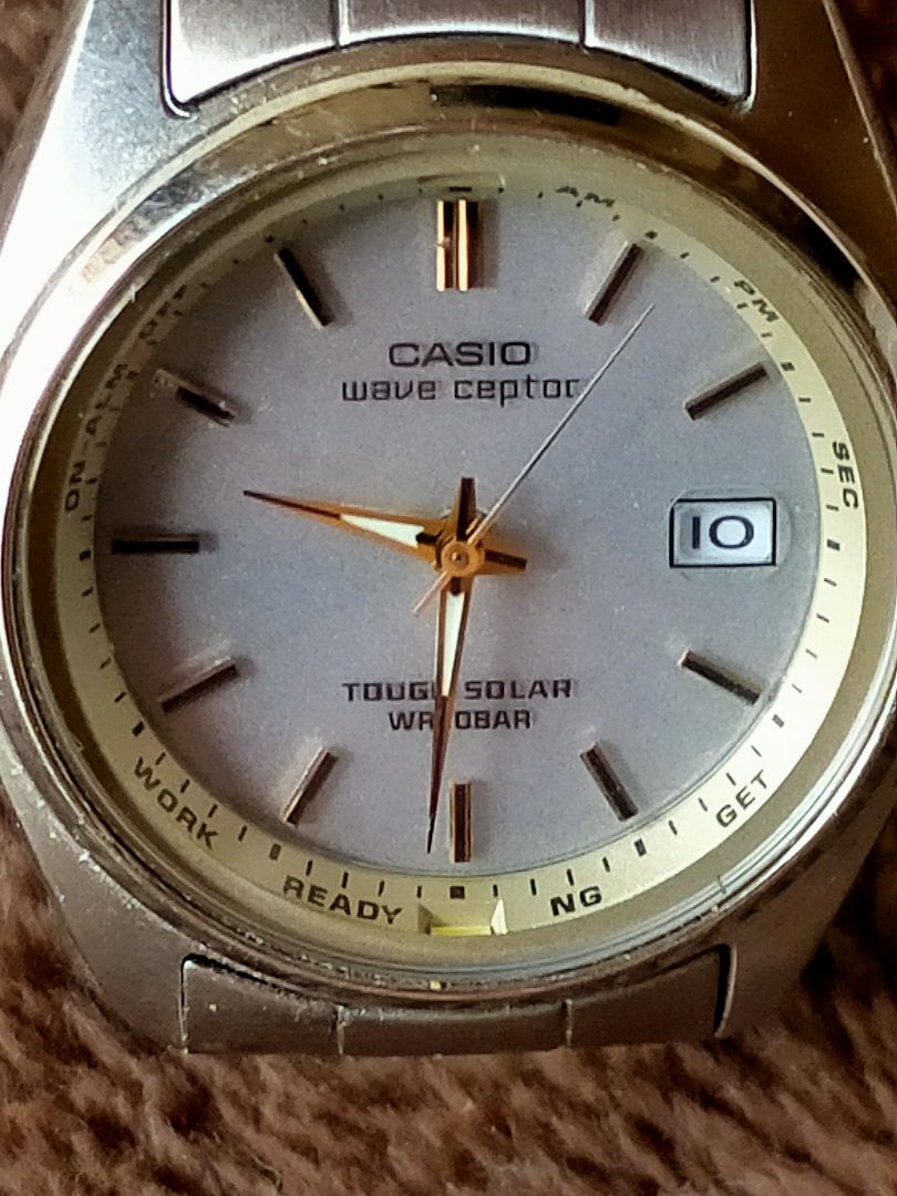 Casio Wave Ceptor WVQ-110DJ Analog Solar Men