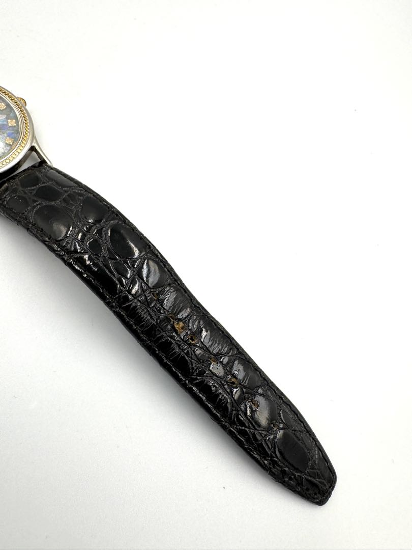 Elgin Analog Quartz Women Opal Australian Watch For Parts