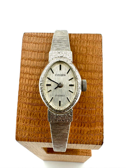 Citizen Mechanical Hand-Winding 4-670426 S Analog (Manual) Women 23 Jewels Wristwatch