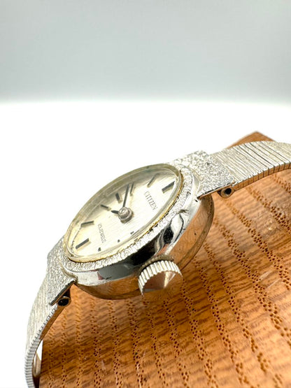 Citizen Mechanical Hand-Winding 4-670426 S Analog (Manual) Women 23 Jewels Wristwatch