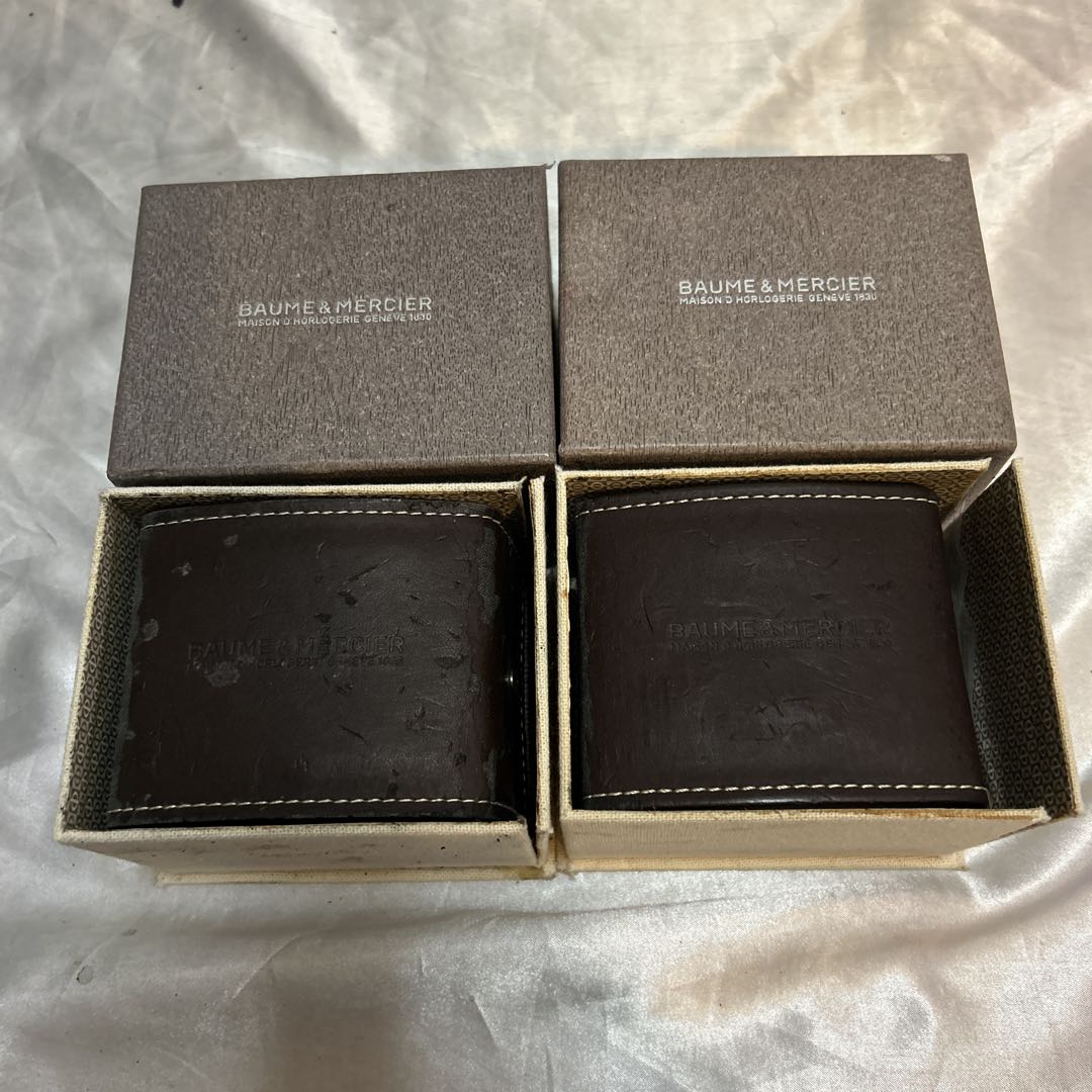 Men Baume & Mercier Watch Empty Box Set Of 2