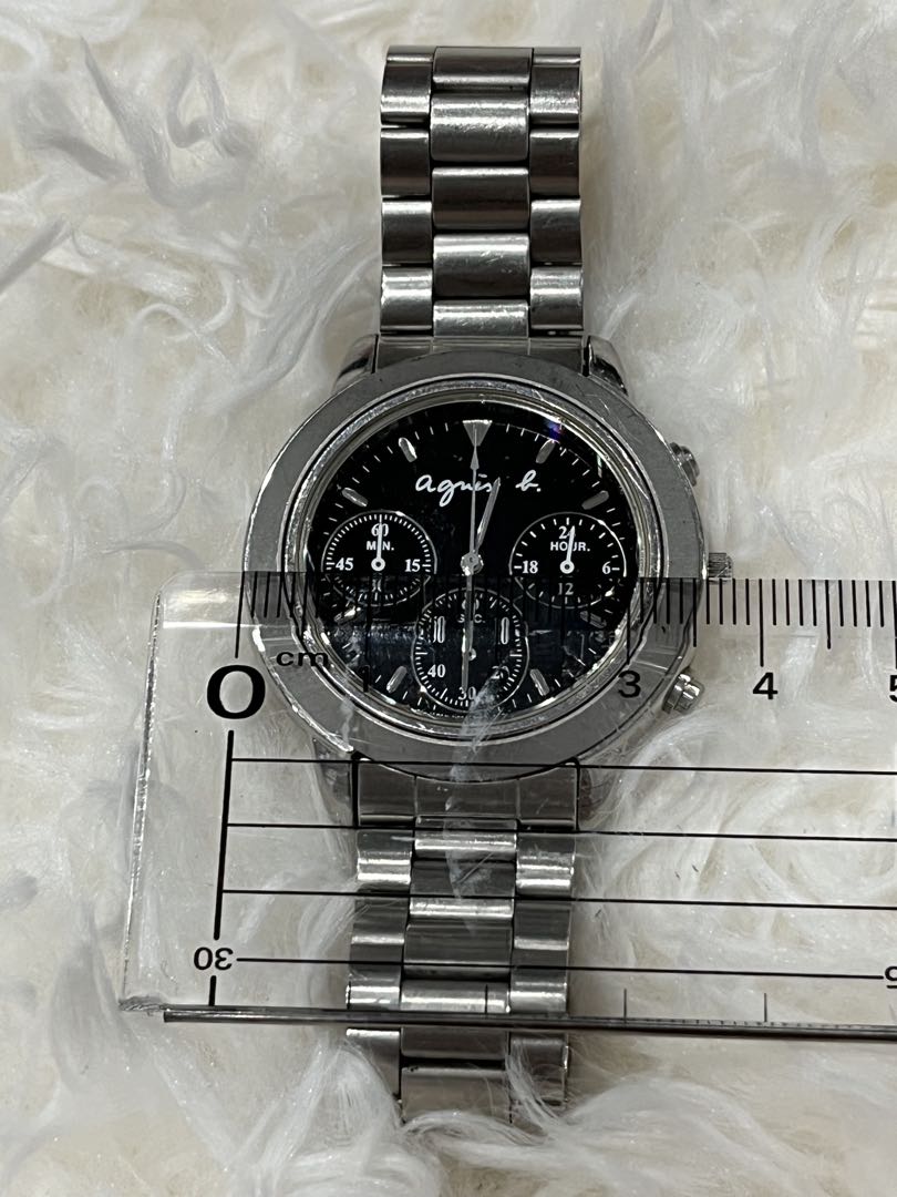 Agnes B V654-6100 Analog Quartz Men