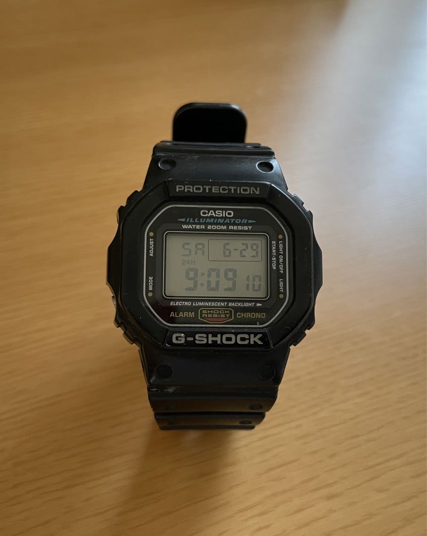 G-shock 5600 DW-5600E-1 Digital Quartz Men Dw-E-1