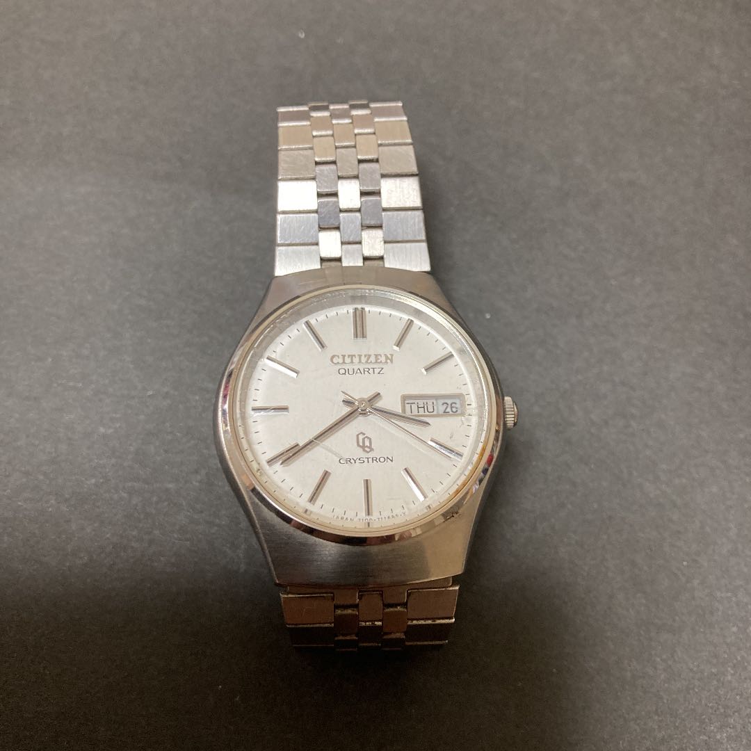 Citizen Crystron 4-730321K Analog Quartz Men
