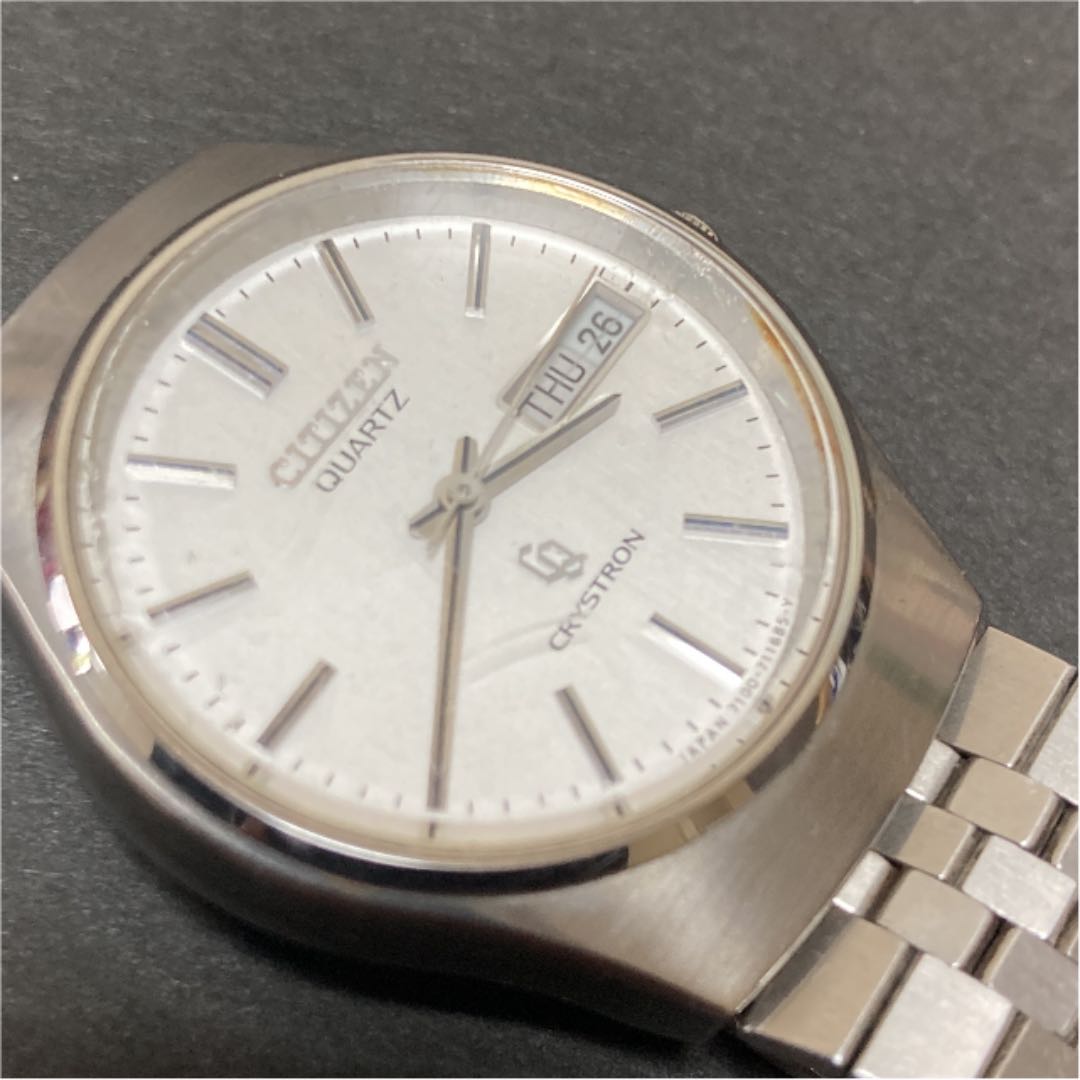 Citizen Crystron 4-730321K Analog Quartz Men