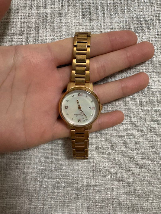Agnes B Analog Quartz Women