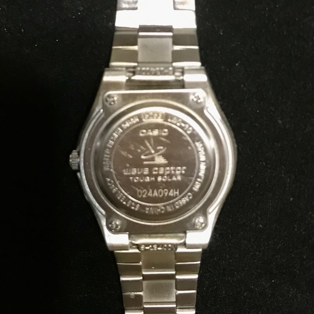 Casio Wave Ceptor LWS-10 Analog Solar Women