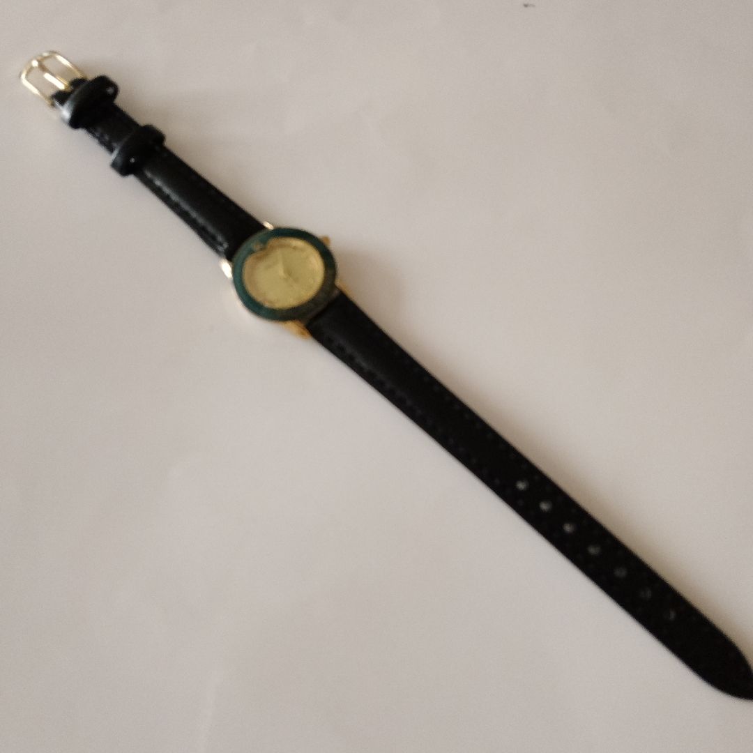 Italian Design Analog Quartz Women Watch Battery Replaced Unused