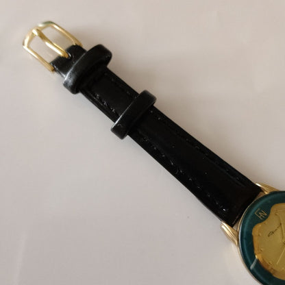 Italian Design Analog Quartz Women Watch Battery Replaced Unused
