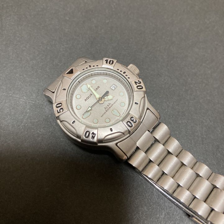 Seiko ALBA AQUA GEAR V782-0060 Analog Quartz Women