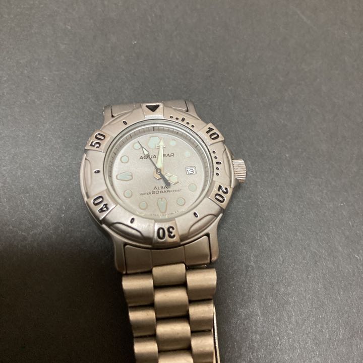 Seiko ALBA AQUA GEAR V782-0060 Analog Quartz Women