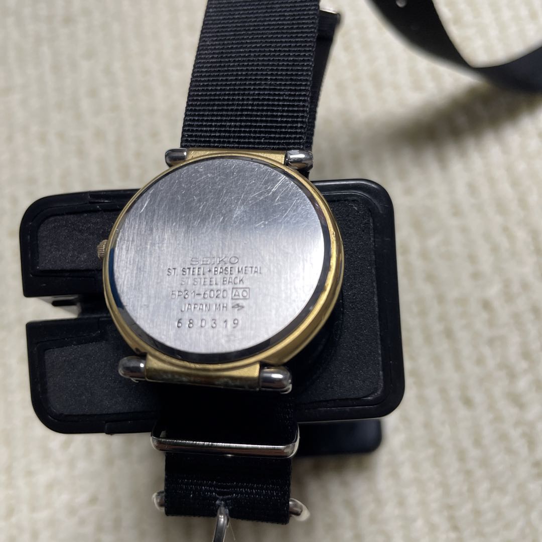 Seiko 5P31-6020 Analog Quartz Men