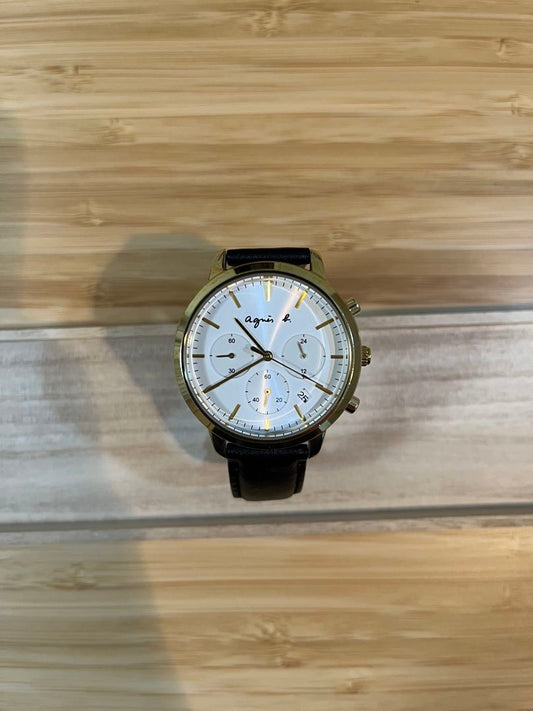 Agnes B Analog Quartz Men