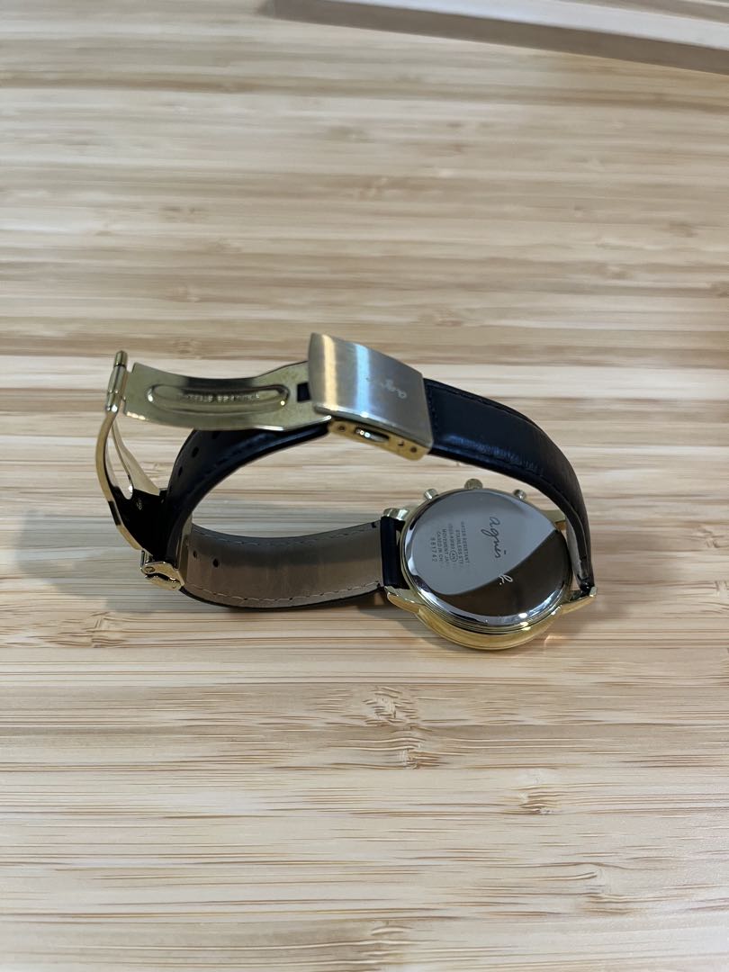 Agnes B Analog Quartz Men