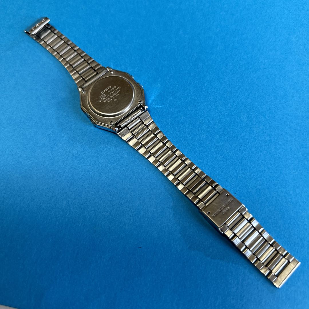 Casio A158W Digital Quartz (Battery) Unisex Adults Wristwatch Silver Case & Band New Battery 2023