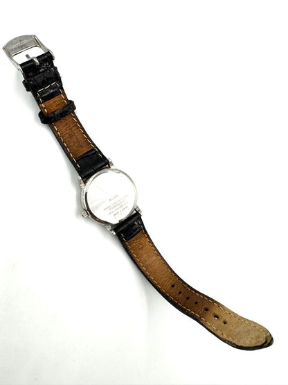 Seiko Alba Small Second VD78-D015 Analog Quartz Unisex Adults Sapphire 30Mm Watch For Parts