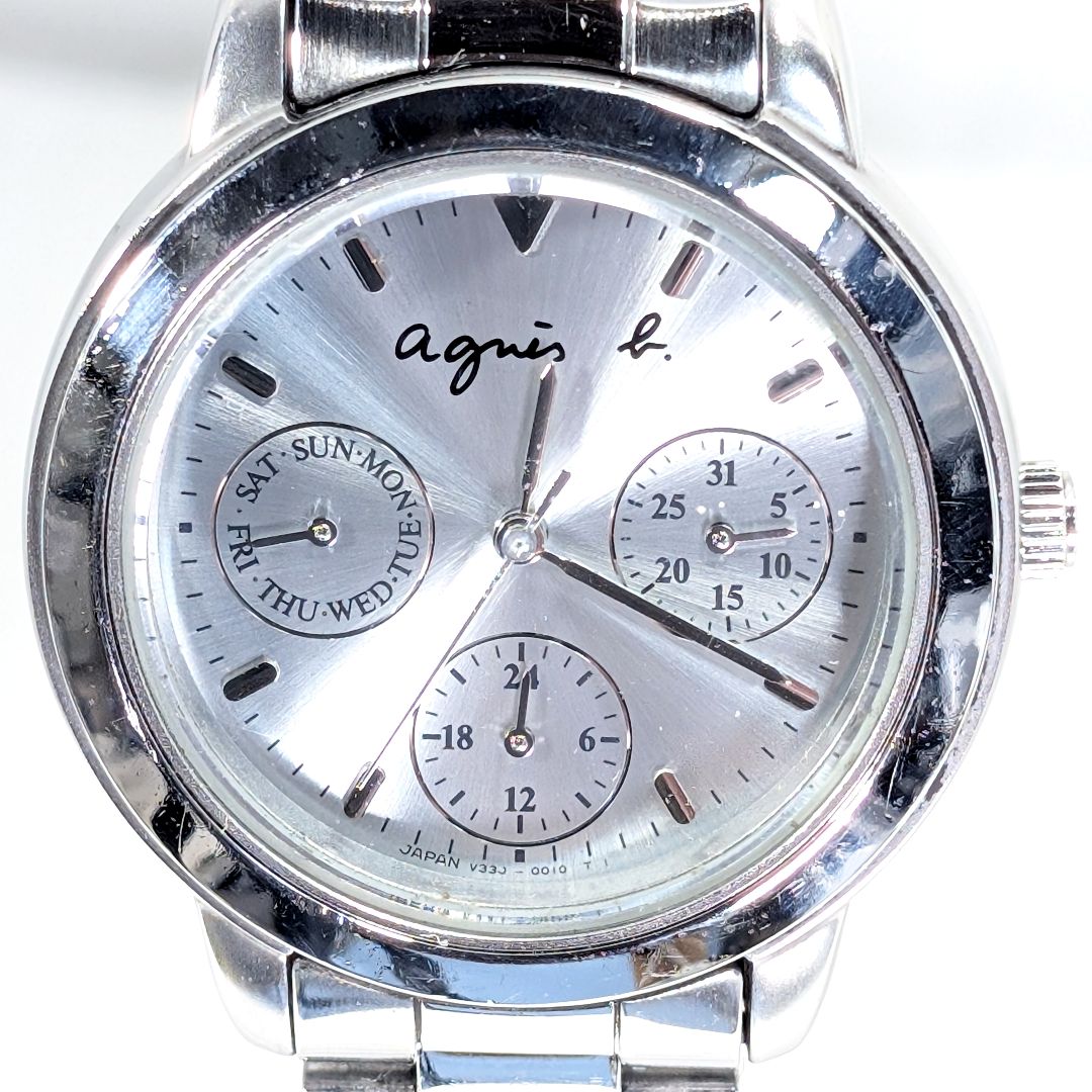 Agnes B. Analog Quartz Women Women（Unisex Battery Replaced Working Item