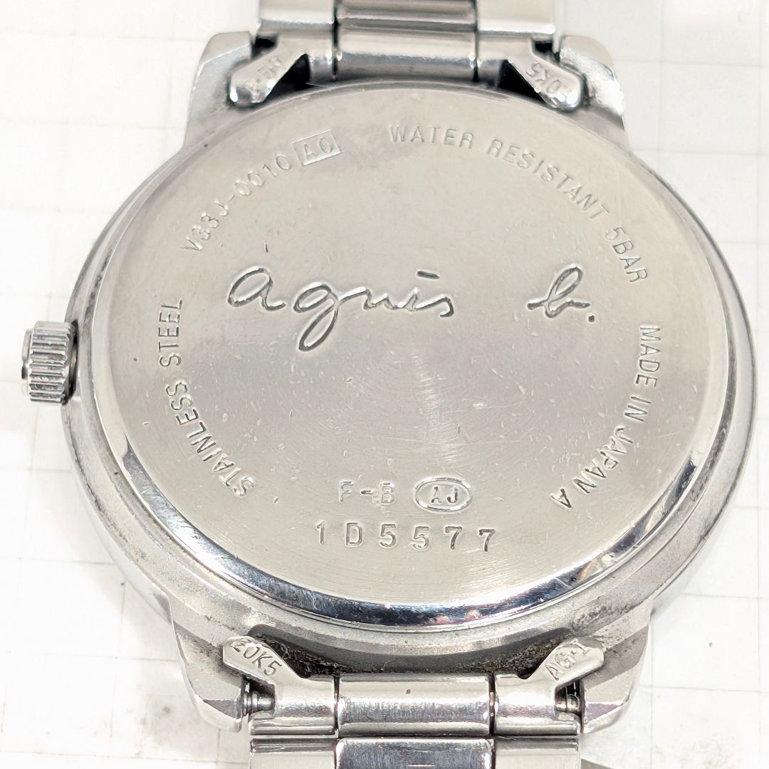 Agnes B. Analog Quartz Women Women（Unisex Battery Replaced Working Item